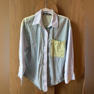 Zara Oversized Button Down